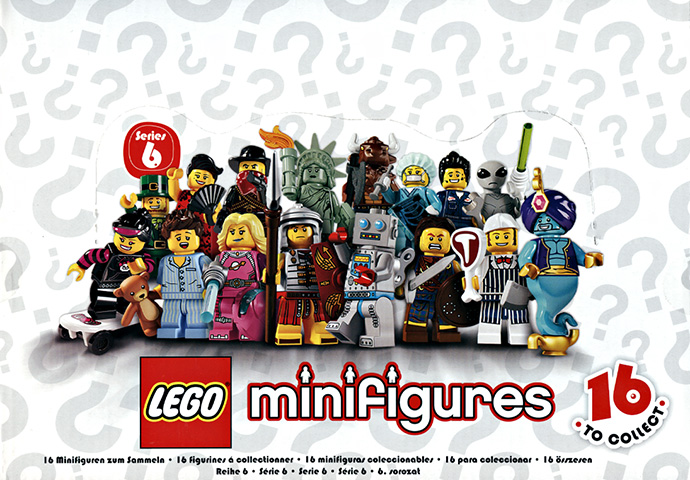 LEGO Produktset 8827-18 - LEGO Minifigures Series 6 - Sealed Box