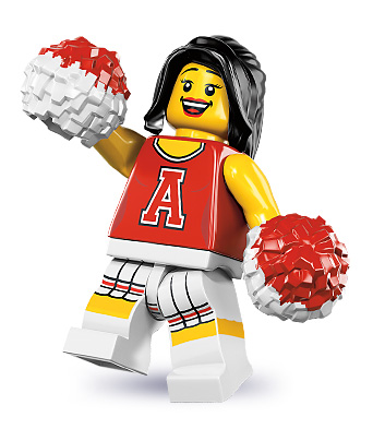 LEGO Produktset 8833-13 - Red Cheerleader