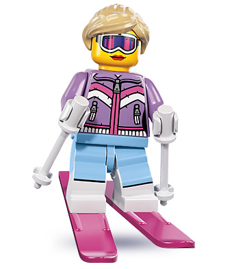 LEGO Produktset 8833-7 - Downhill Skier