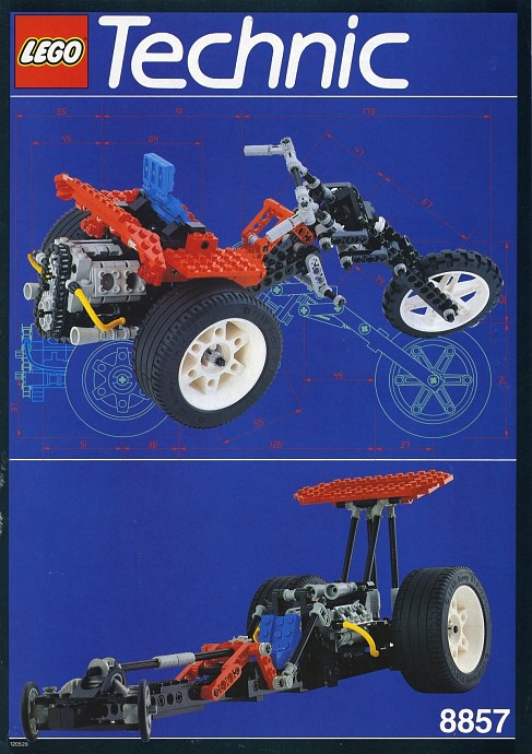 LEGO Produktset 8857-1 -  TECHNIC 8857 Trike