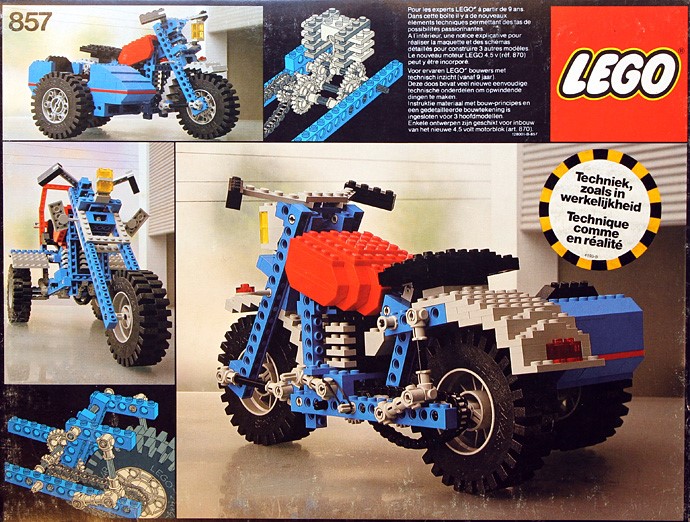 LEGO Produktset 8857-2 - Motorcycles