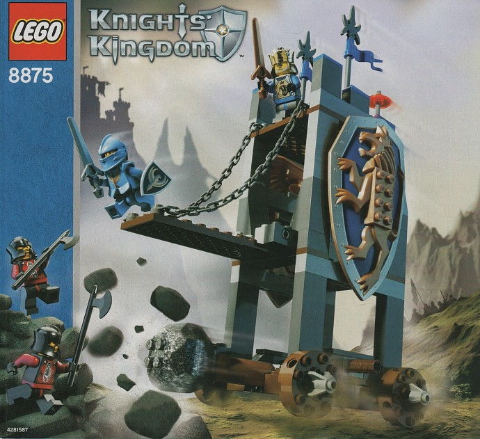 LEGO Produktset 8875-1 -  Knights`Kingdom 8875 - Königlicher Belagerungsstu