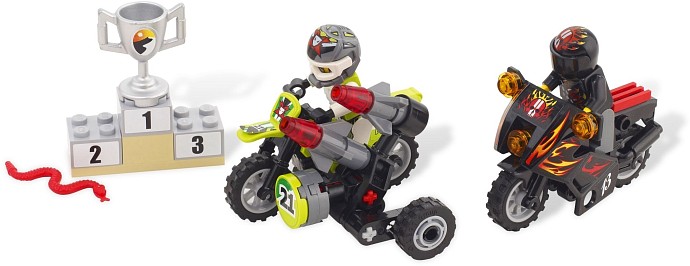 LEGO Produktset 8896-1 -  World Racers 8896 - Duell in der Schlangen-Schluc