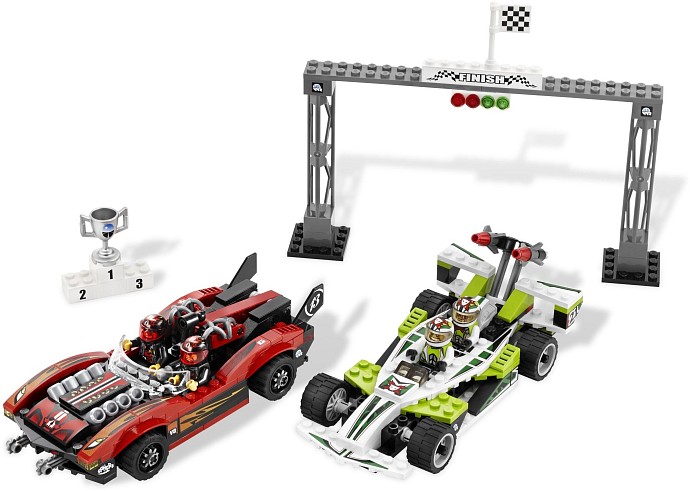 LEGO Produktset 8898-1 -  World Racers 8898 - Rennen auf heißem Asphalt