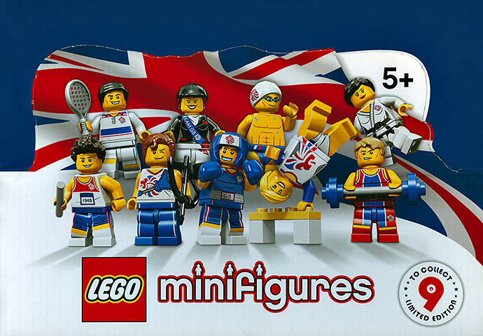 LEGO Produktset 8909-18 - Team GB Minifigures - Sealed Box