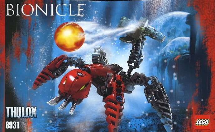 LEGO Produktset 8931-1 -  Bionicle Aktion 8931 Thulox