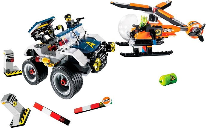 LEGO Produktset 8969-1 -  Agents 8969 - Verfolgungsjagd auf vier Rädern