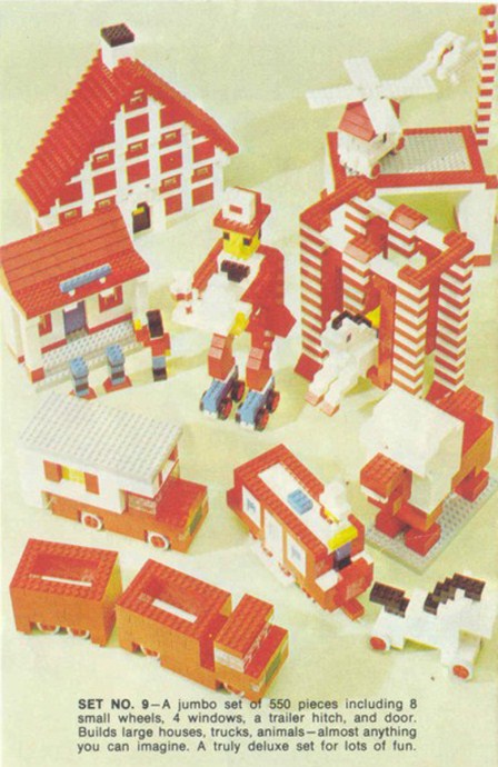 LEGO Produktset 9-2 - Promotional Basic Set No. 9 (Kraft Velveeta)