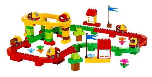 LEGO Produktset 9077-1 -  DUPLO Brick Runner Set 9077 132 tlg.