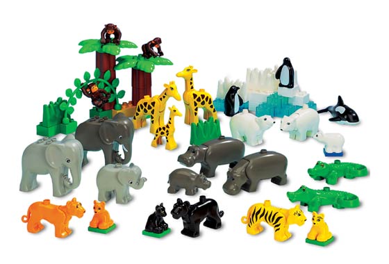 LEGO Produktset 9210-1 - Wild Animals Set