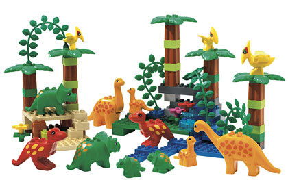 LEGO Produktset 9213-1 -  DUPLO Dinosaurier Set Langhals Flugsaurier 95 Ele