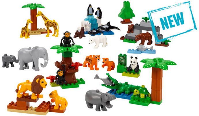 LEGO Produktset 9218-1 - ® Education DUPLO Wildtiere Set 9218 Neu