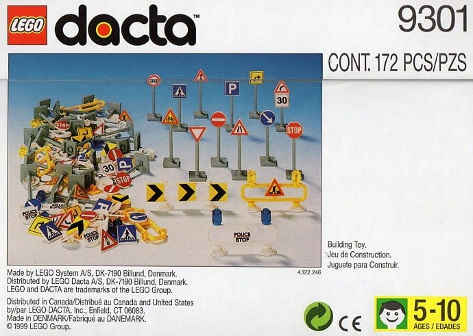 LEGO Produktset 9301-1 - Traffic Signs