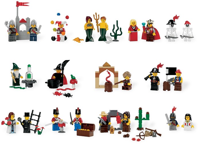 LEGO Produktset 9349-1 - ® education Märchen und Historische Figuren Set 93