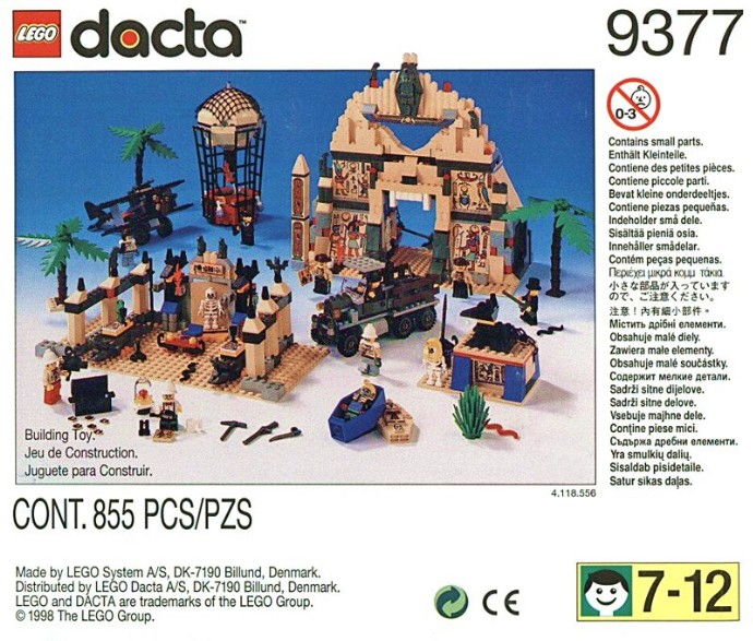 LEGO Produktset 9377-1 - Adventurers combined set