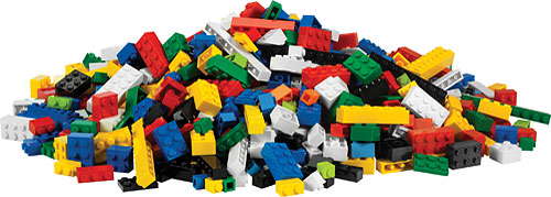 LEGO Produktset 9384-1 - ® Grundelemente 884 Elemente Nr 9384