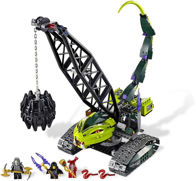 LEGO Produktset 9457-1 -  NINJAGO 9457 Abrisskran der Beißvipern - EXCLUSIV