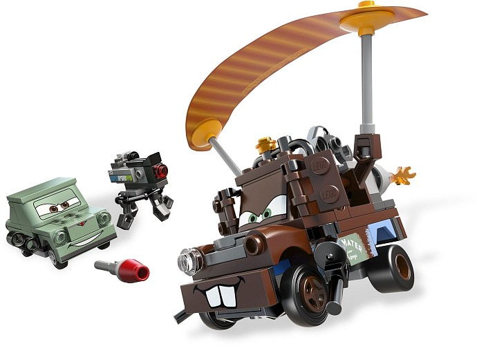 LEGO Produktset 9483-1 -  Cars 9483 - Agent Hook auf der Flucht