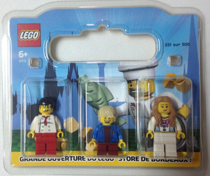 LEGO Produktset BORDEAUX-1 - Bordeaux, France, Exclusive Minifigure Pack