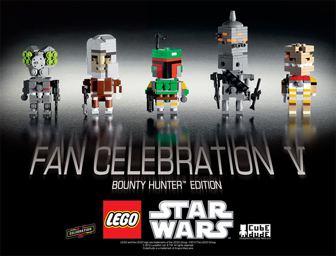 LEGO Produktset CELEBV-1 - Fan Celebration V - CubeDude - The Bounty Hunter Edition