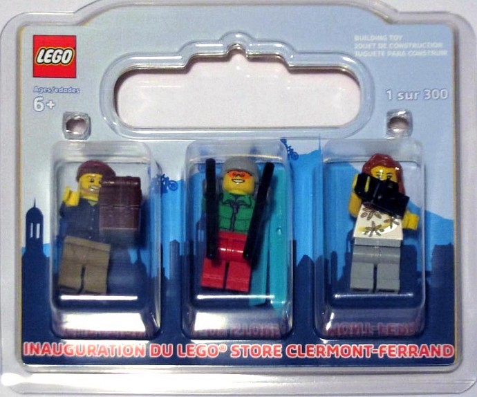LEGO Produktset CLERMONTFERRAND-1 - Clermont-Ferrand Exclusive Minifigure Pack