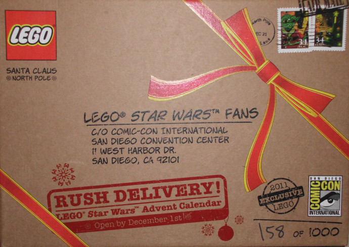 LEGO Produktset COMCON015-1 - Advent calendar (SDCC 2011 exclusive)