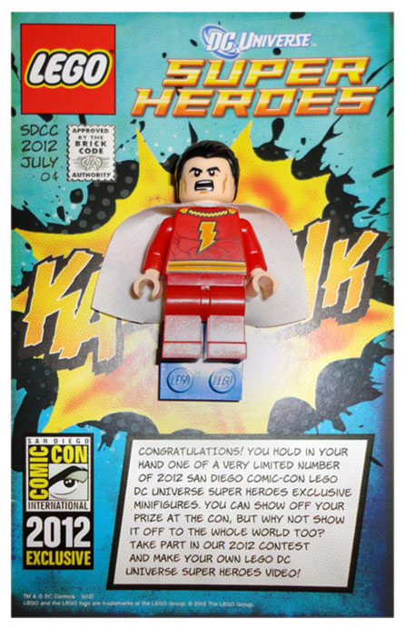 LEGO Produktset COMCON020-1 - Shazam (SDCC 2012 exclusive)