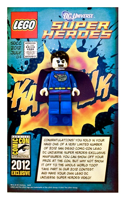 LEGO Produktset COMCON022-1 - Bizarro (SDCC 2012 exclusive)