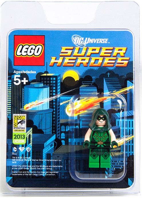 LEGO Produktset COMCON030-1 - Green Arrow Minifigure (SDCC 2013 Exclusive)