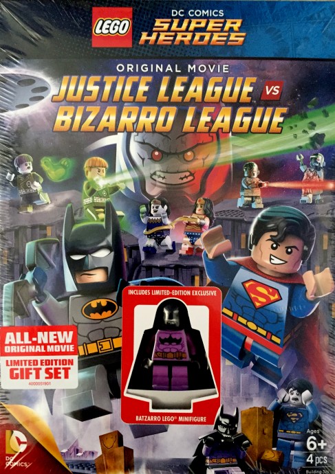 LEGO Produktset DCSHDVD1-1 - Justice League vs Bizarro League DVD/Blu-Ray