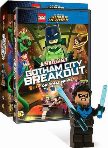 LEGO Produktset DCSHDVD4-1 - Justice League: Gotham City Breakout DVD/Blu-ray