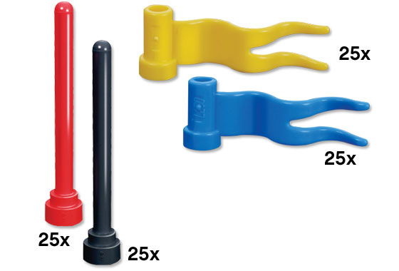 LEGO Produktset F6316-1 - Flags and Posts