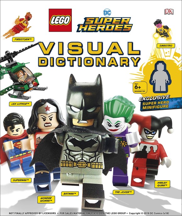 LEGO Produktset ISBN0241320038-1 - DC Super Heroes Visual Dictionary