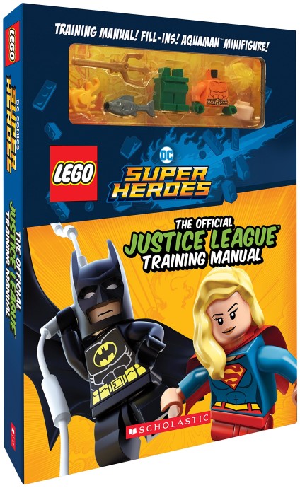 LEGO Produktset ISBN1338128124-1 - The Official Justice League Training Manual 