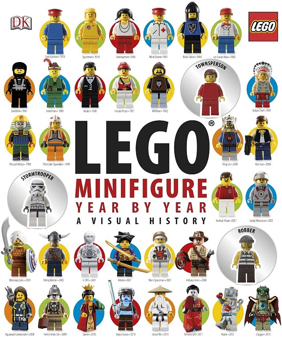 LEGO Produktset ISBN1409333124-1 - LEGO Minifigure Year by Year: A Visual History