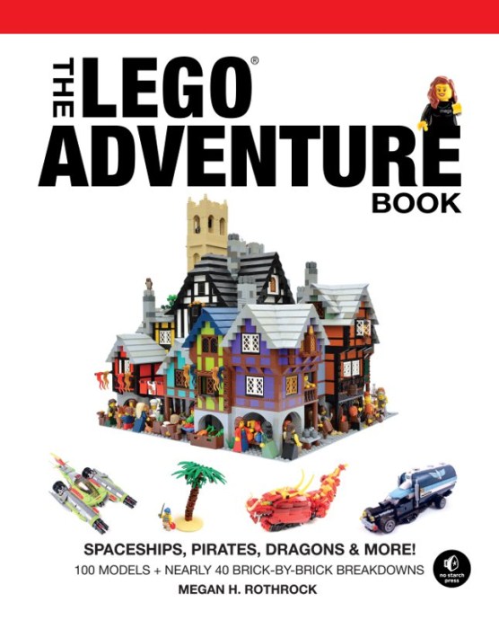 LEGO Produktset ISBN1593275129-1 - The LEGO Adventure Book, Vol. 2: Spaceships, Pirates, Dragons & More!