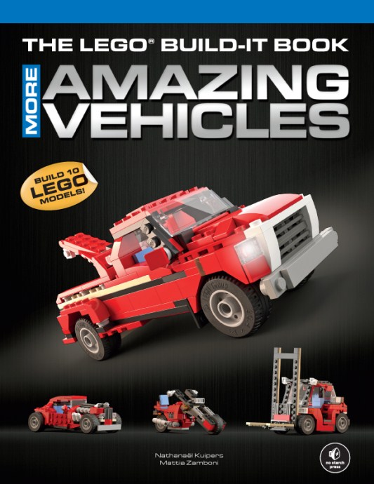 LEGO Produktset ISBN1593275137-1 - The LEGO Build-It Book, Vol. 2: Amazing Vehicles