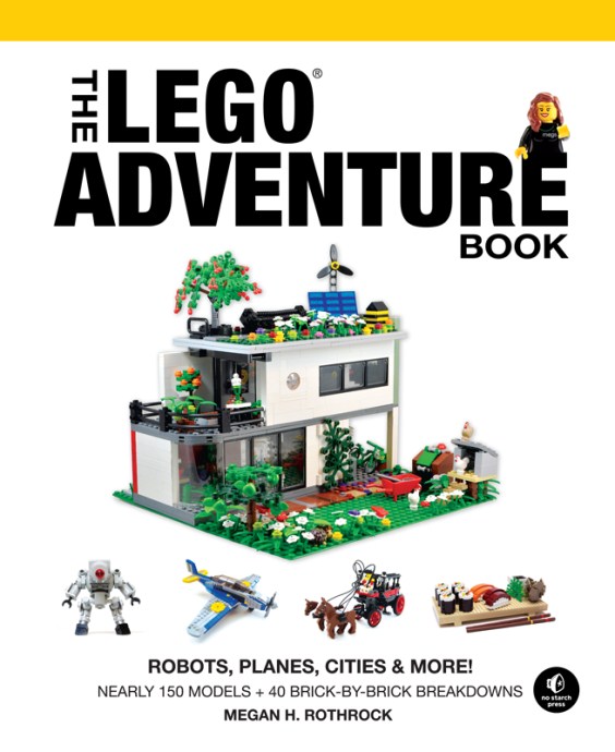 LEGO Produktset ISBN1593276109-1 - The LEGO Adventure Book, Vol. 3: Robots, Planes, Cities & More!