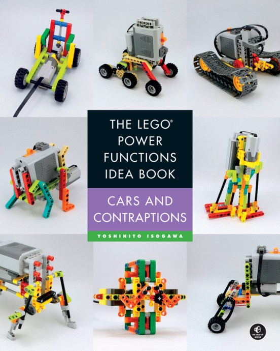 LEGO Produktset ISBN1593276893-1 - The LEGO Power Functions Idea Book, Vol. 2: Cars and Contraptions