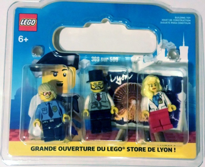 LEGO Produktset LYON-1 - Lyon, France Exclusive Minifigure Pack