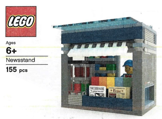 LEGO Produktset NEWSSTAND-1 - Newsstand
