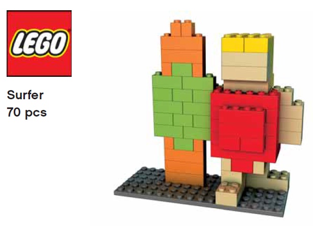 LEGO Produktset PAB7-1 - Surfer