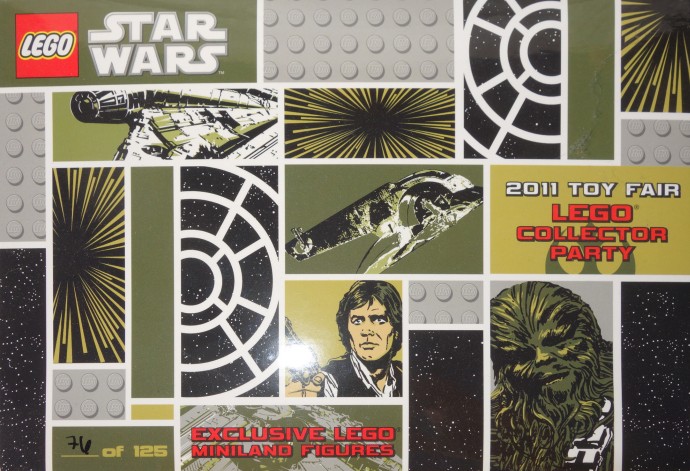 LEGO Produktset PROMOSW007-1 - Star Wars Miniland Figures (Toy Fair 2011 Collectors Party) 