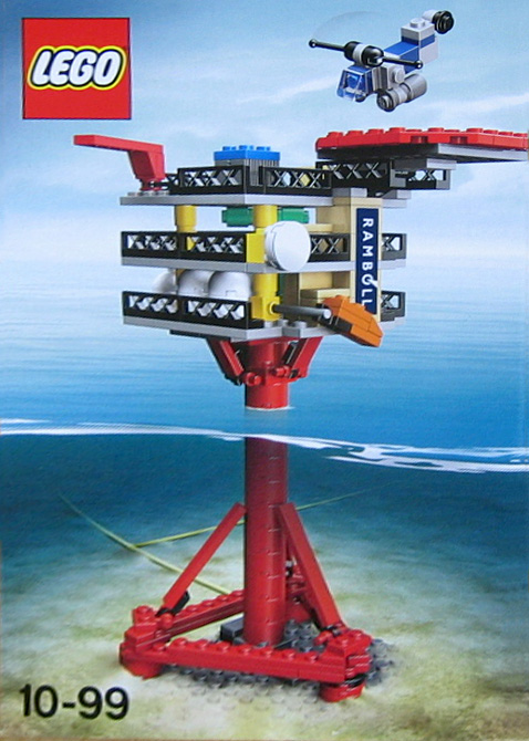 LEGO Produktset RAMBOLL-1 - Ramboll Oil Platform