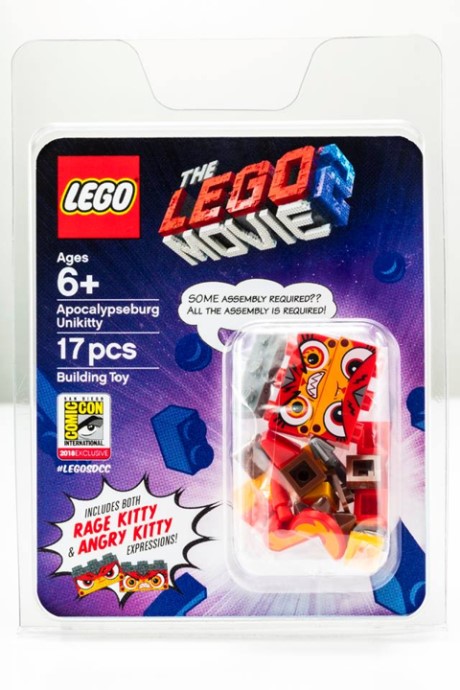 LEGO Produktset SDCC2018-3 - Apocalypseburg Unikitty