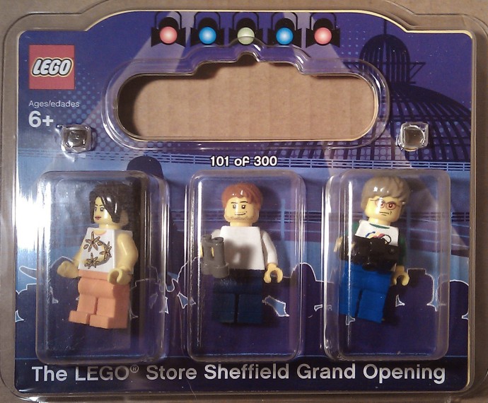 LEGO Produktset SHEFFIELD-1 - Sheffield, UK, Exclusive Minifigure Pack