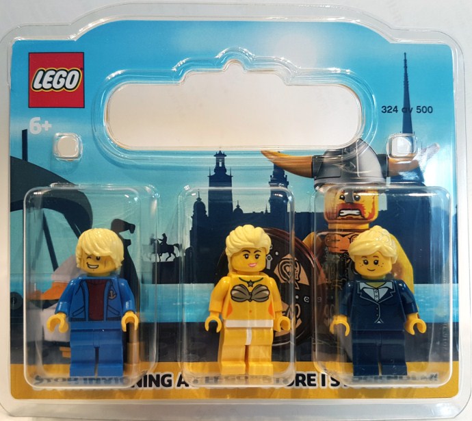 LEGO Produktset STOCKHOLM-1 - Stockholm minifigure collection