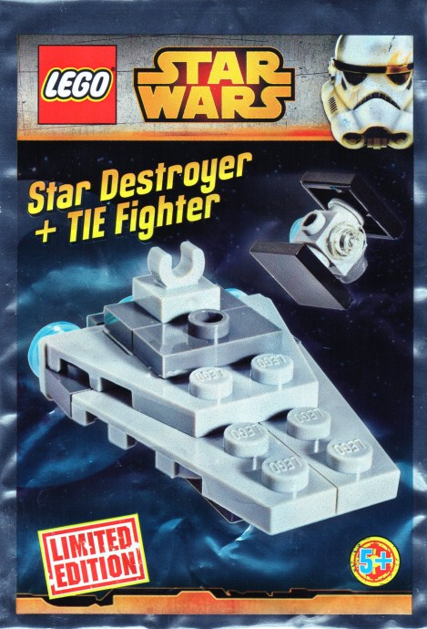 LEGO Produktset SW911510-1 - Micro Star Destroyer and TIE Fighter