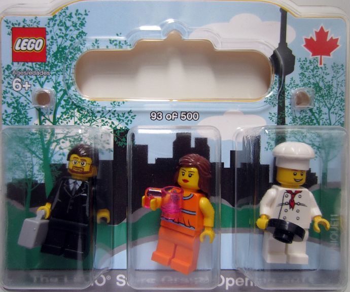 LEGO Produktset TORONTO-2 - Fairview Mall, Toronto, Canada Exclusive Minifigure Pack