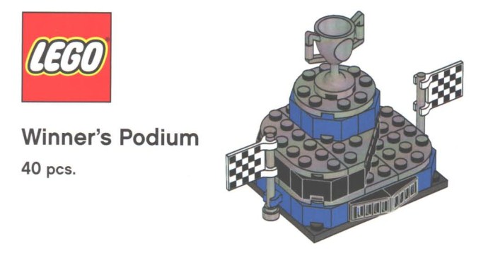 LEGO Produktset TRUPODIUM-1 - Winners Podium